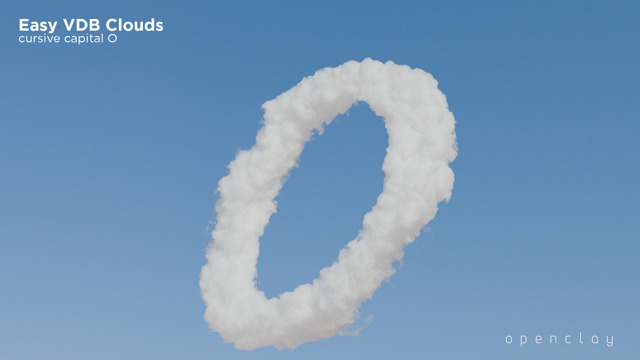 Cursive Capital O